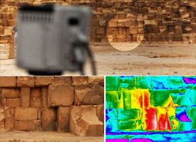 4500 years ancient secret will be revealed by the Thermal Scan of Egypt Pyramids