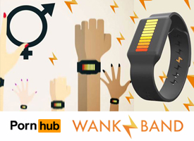 PornHub Wankband Dirty Energy Power is in Your Hands Guinness World Record