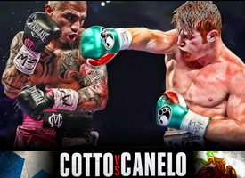 Miguel Cotto vs Saul Canelo Alvarez Puerto Rico vs Mexico boxing clash Felix Trinidad Golden boy Prediction Boxing Middleweight Title Showdown