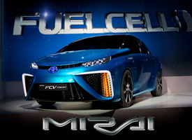 Toyota Mirai The Best Selling Hydrogen Fuel-Cell Vehicle in the World