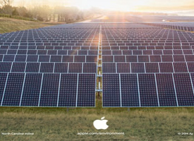 California Flats Solar Project starts delivering of 130MW clean power to Apple data centers